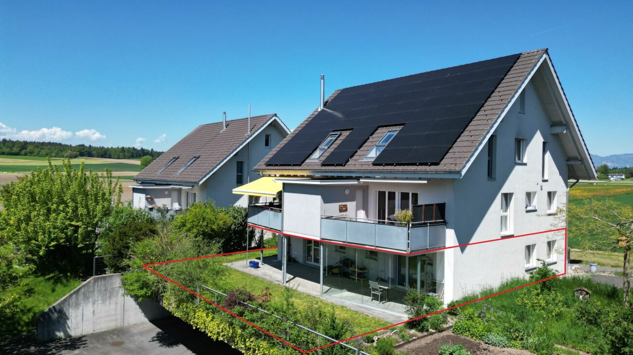 Read more about the article Naturnah leben: Erdgeschosswohnung mit Garten & Terrasse